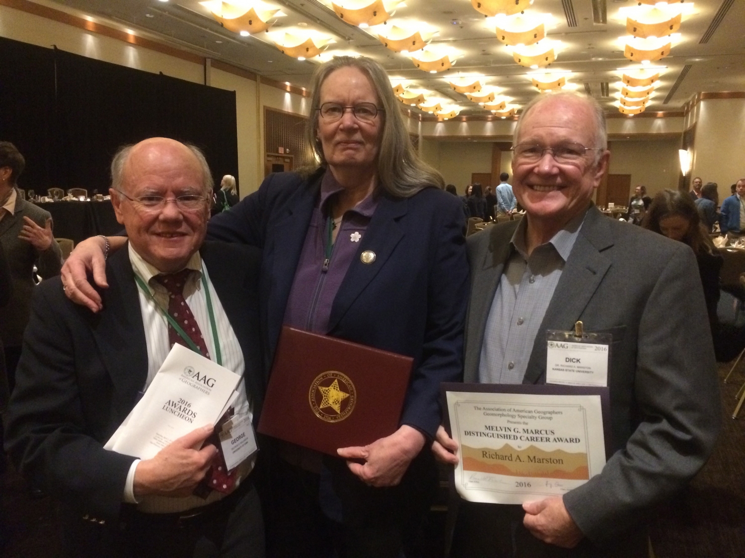 AAG awards for past and present UCLA Geography members Geography