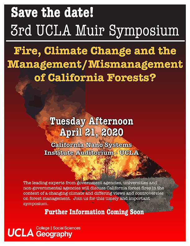 Save the date for 3rd UCLA Muir Symposium