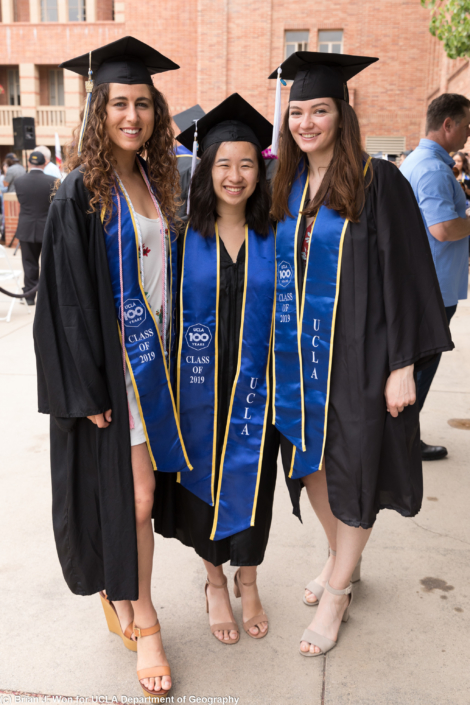Photo of students at commencement ceremony