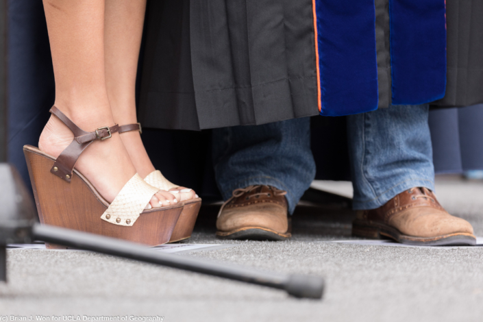 Photo of fancy shoes worn at graduation