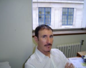 image of professor Storper sitting in an office