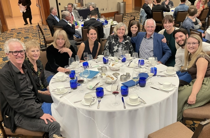 Table of faculty and graduates.